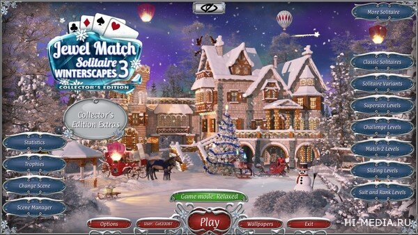 Jewel Match Solitaire Winterscapes 3 Collector's Edition (2024) ENG