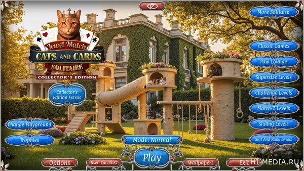 Jewel Match Solitaire: Cats and Cards Collector’s Edition (2026) ENG