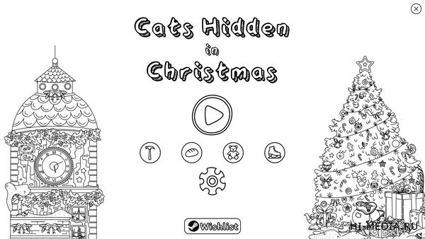 Cats Hidden in  Christmas (2025) RUS