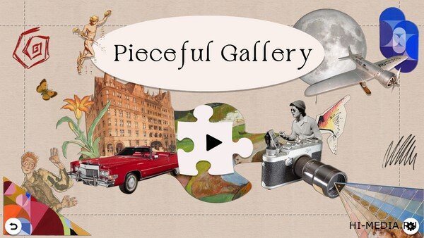 Pieceful Gallery Plus 3 DLCs (2025) RUS